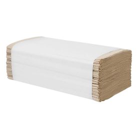 Hajtogatott kéztörlõ V natúr 1rtg 25x23   5000 lap/krt