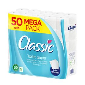   Velvet Toalett papír Classic 3 rtg 100% cell 13 m 50 tek /csom