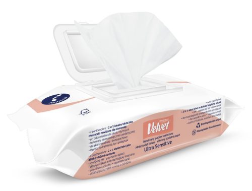 Velvet Nedves Toalettpapír 48 db-os Ultra Sensitive