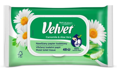 Velvet Nedves Toalettpapír 48 db-os Kamilla