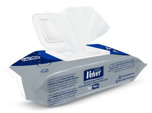 Velvet Nedves Toalettpapír 48 db-os Men