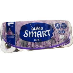   SMART Toalett papír Levendula 3 rtg 100% cell 14 m /tek 120 lap 8x10 tek /krt