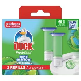 Duck wc tisztító korong Mint 2x36ml