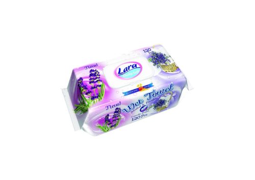 Lara nedves törlõkendõ Levendula 120db-os