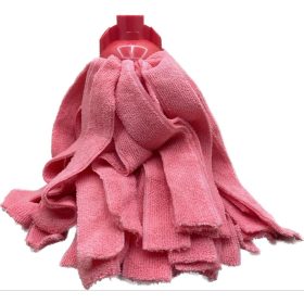 Csavaros mop mikroszálas piros