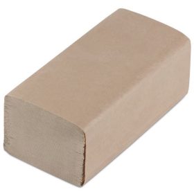 Hajtogatott kéztörlõ V natúr 1rtg 25x23   5000 lap/krt