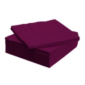 Szalvéta 2 rtg 100% cell 33x33 cm 200 lap /csom bordó